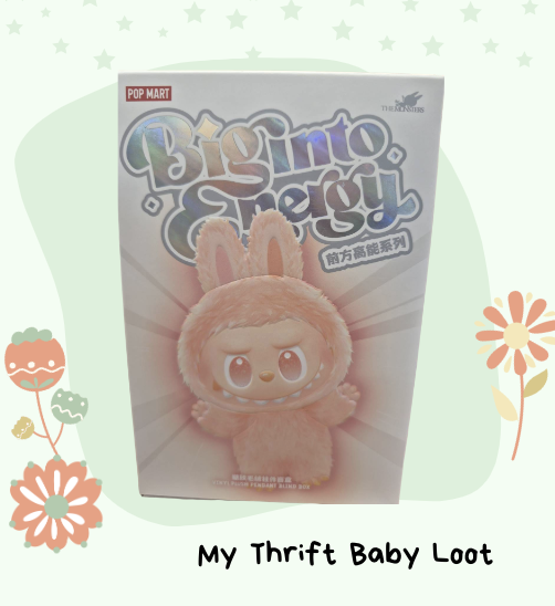 NEW Original Labubu Doll - Pop Mart Big Into Energy Labubu
